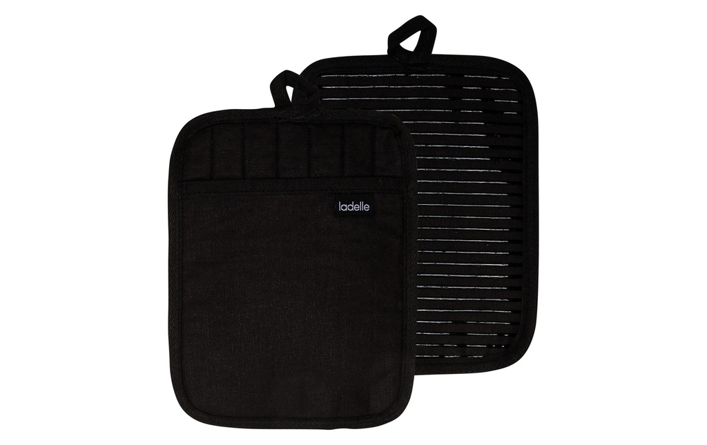 Ladelle Maniques Lennox 2 pièces, noir