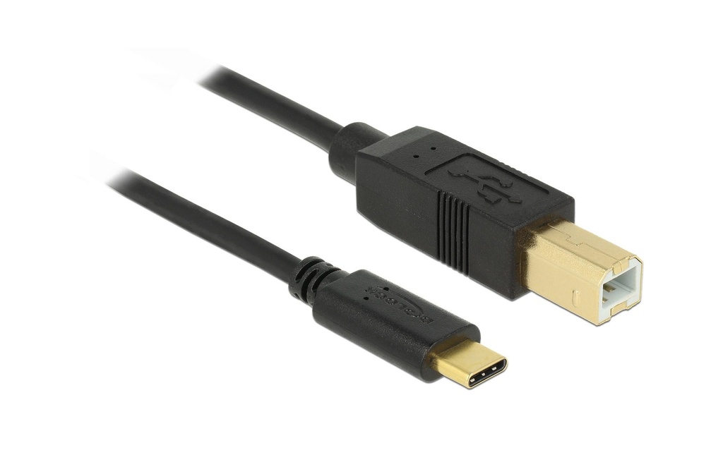 Delock Câble USB 2.0  USB-C - USB-B 3 m