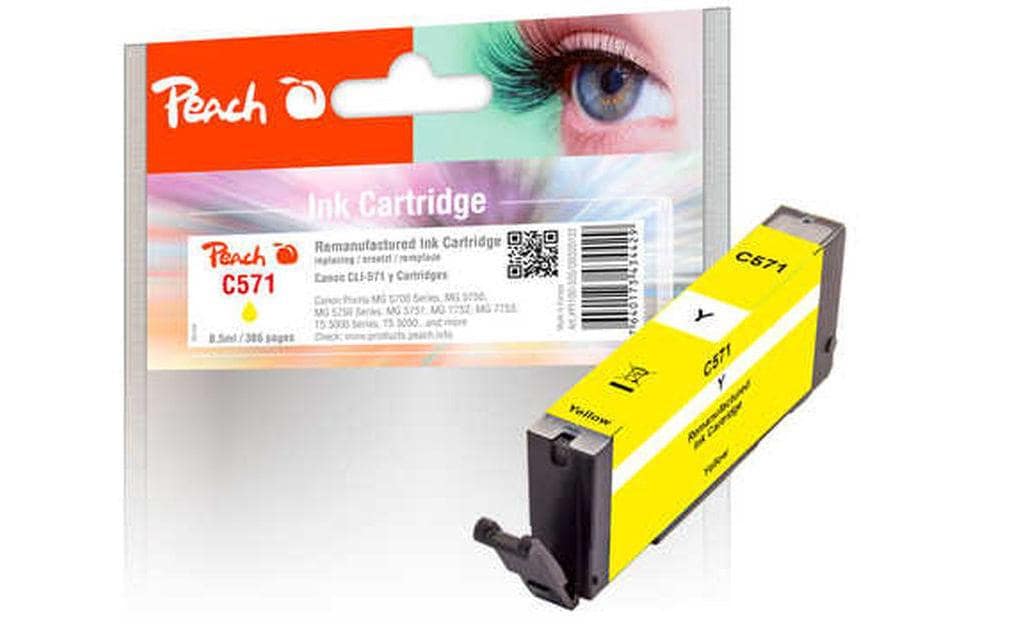 Peach Encre Canon PGI-571Y Yellow