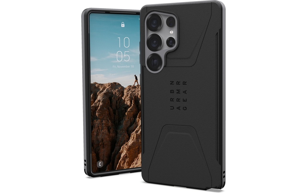 UAG Coque arrière Civilian Galaxy S25 Ultra Black