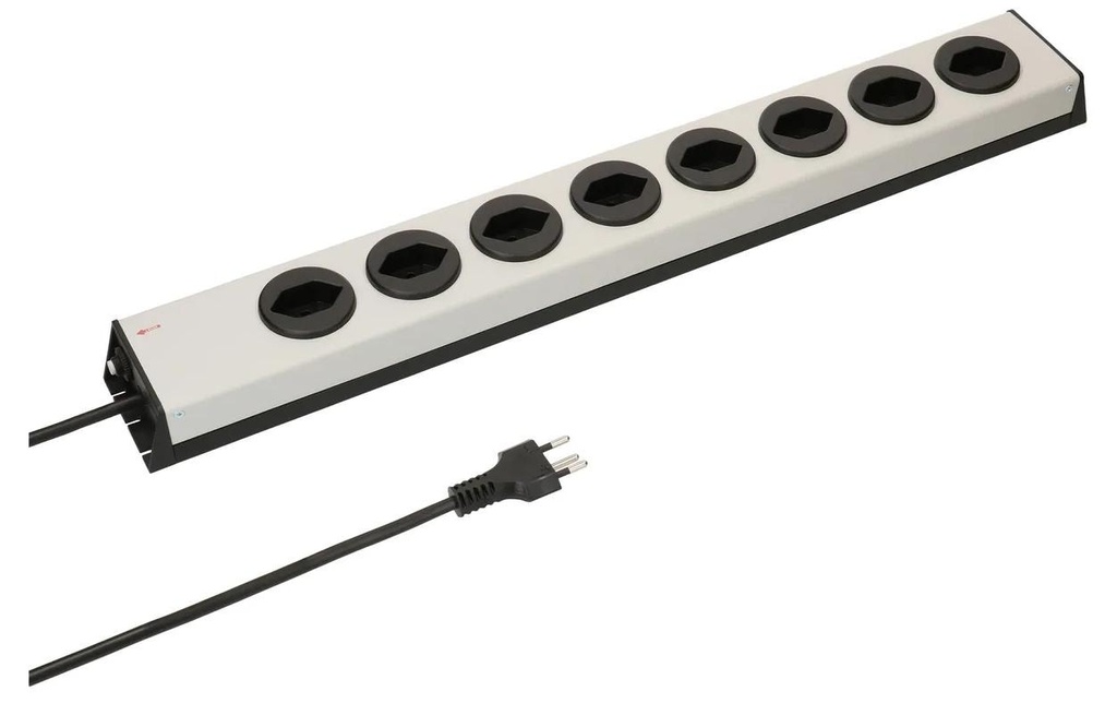Max Hauri Bloc multiprises Power Line 8x T13