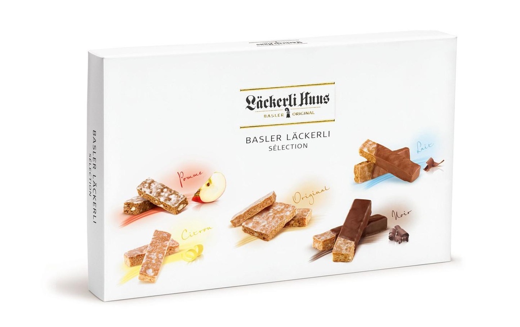 Läckerli Huus Petits gâteaux Basler Läckerli Sélection 820 g