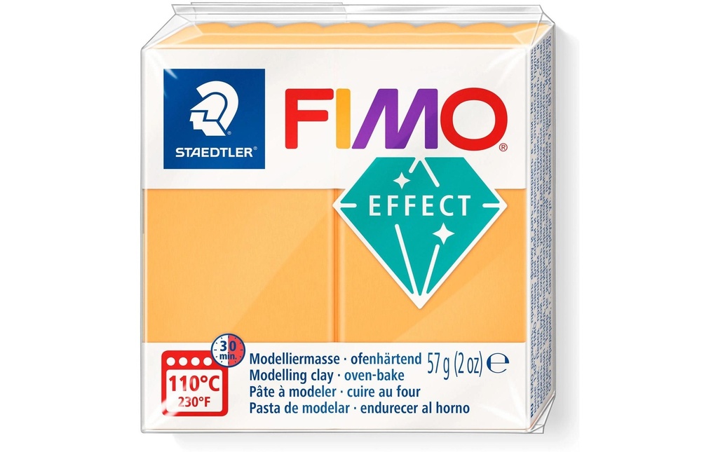 Fimo Matière à modeler Soft Orange fluo