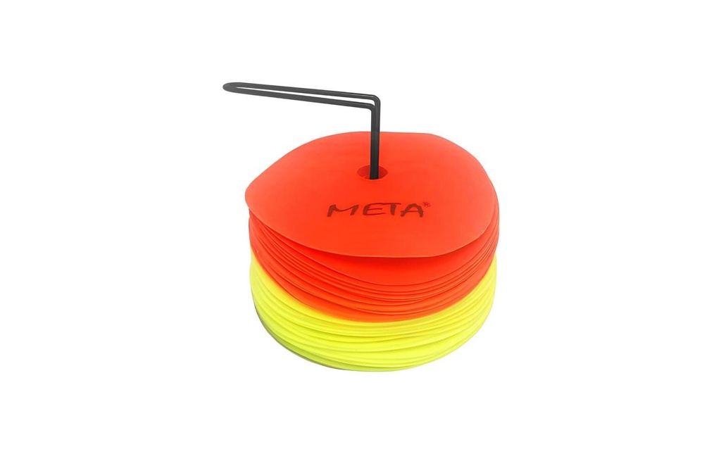 Meta-tu-Victoria Cache-marqueurs plats Orange/jaune