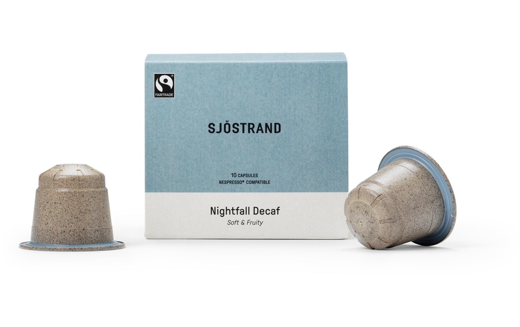 Sjöstrand Capsules de café Nightfall décaféiné 10 Pièce/s