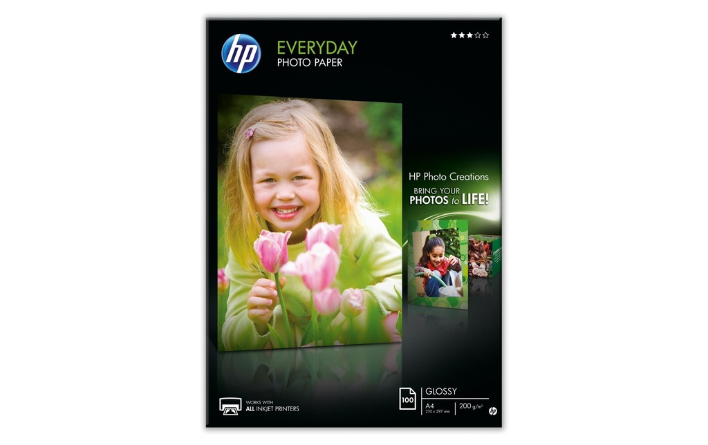 HP PAPER/SPARE PART HP photop. glossy Q2510A A4 (100 pces)