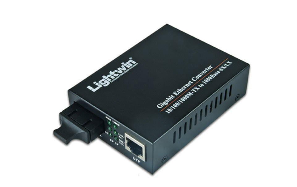 Lightwin Convertisseur de médias LWC 10/100/1000 MM-2 SC