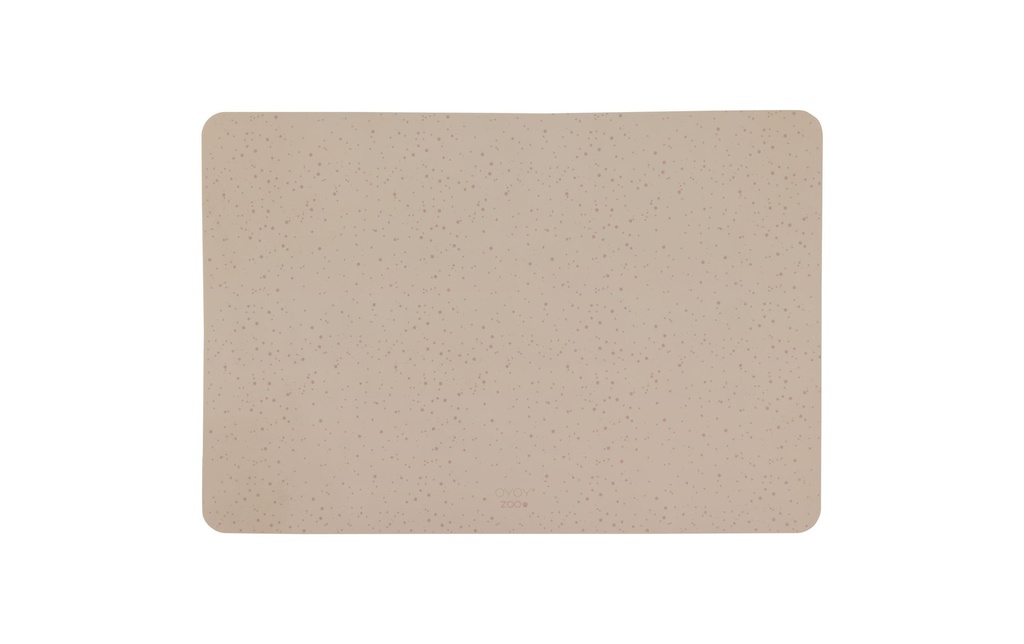 OYOY Tapis pour écuelle Koko, Camel