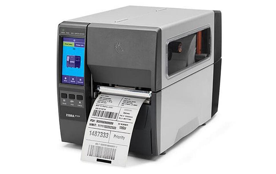 Zebra Technologies Imprimante pour étiquettes ZT231 203dpi TT/USB/RS-232/BT/LAN/Peeler
