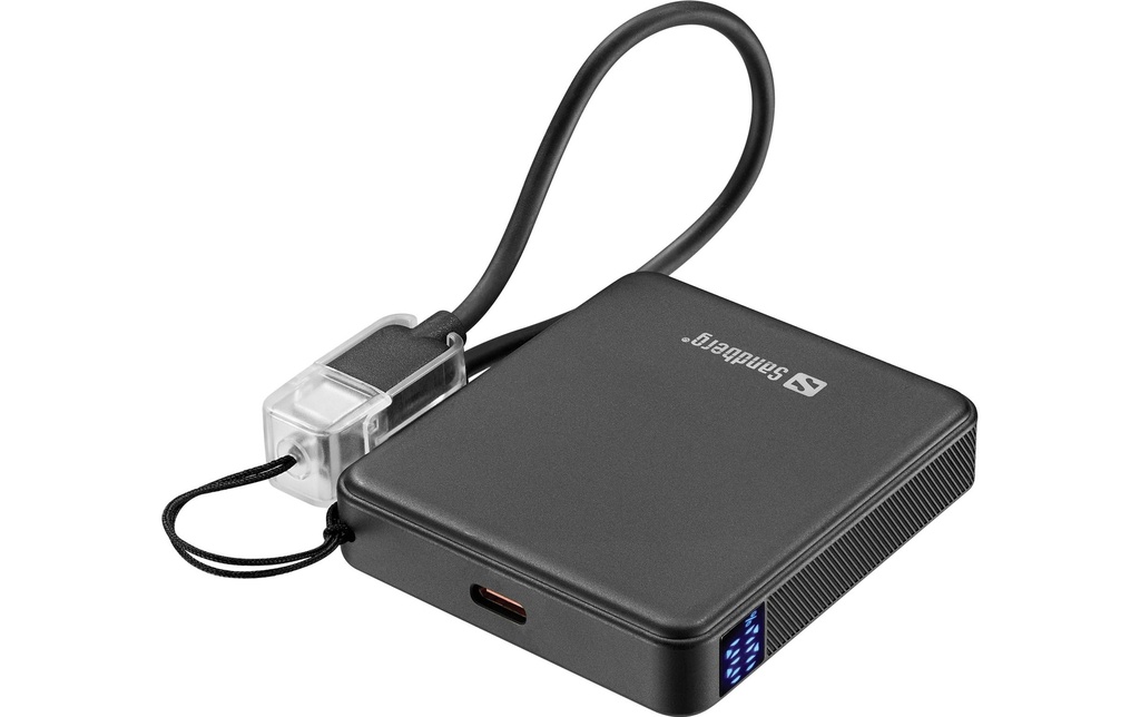 Sandberg Chargeurs portatifs Nano Noir 5000 mAh