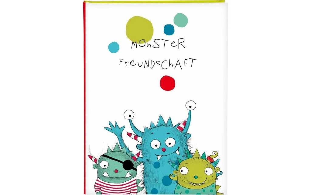 Goldbuch Livre d’amis Monstre A5, 88 pages