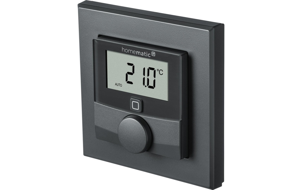 Homematic IP Actionneur de thermostat radio Anthracite