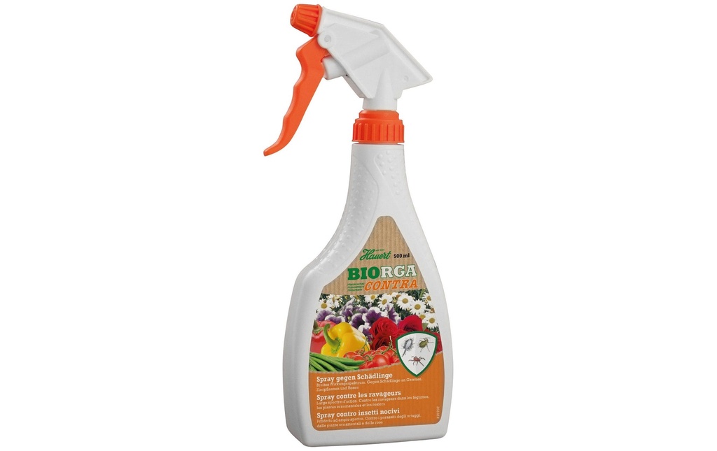 Hauert Protection des plantes Biorga Vaporisateur contre les parasites, 500 ml