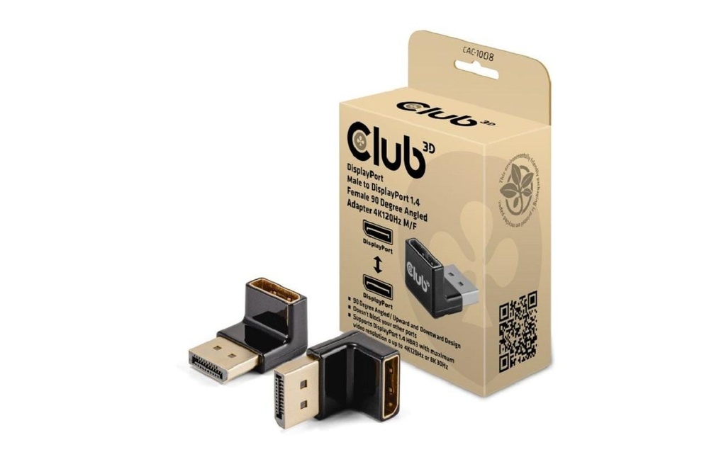 Club 3D Adaptateur CAC-1008 DisplayPort - DisplayPort