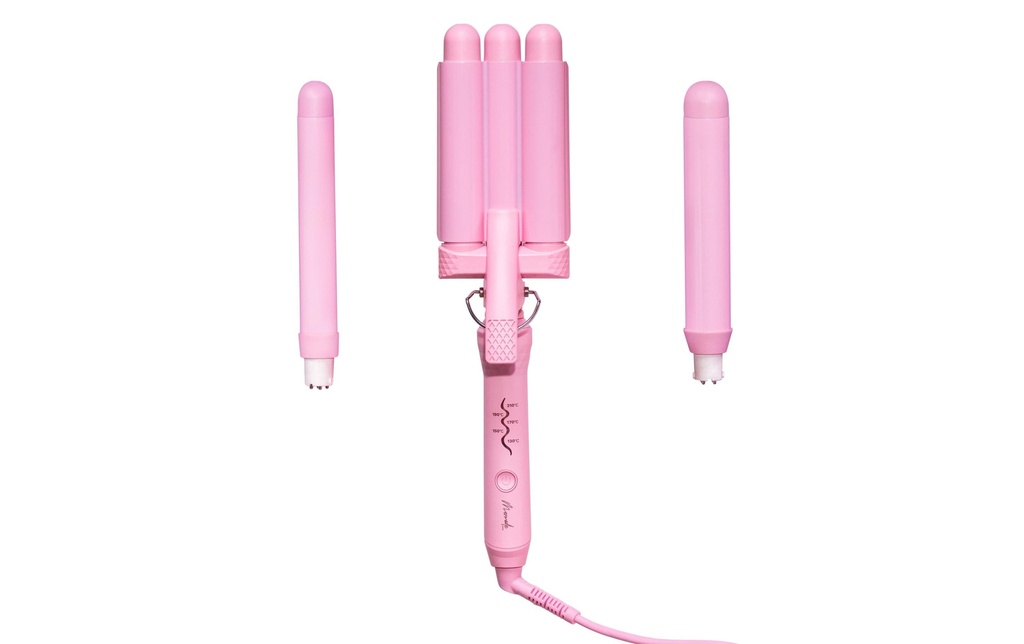 Mermade Fer à onduler Style Wand Rose