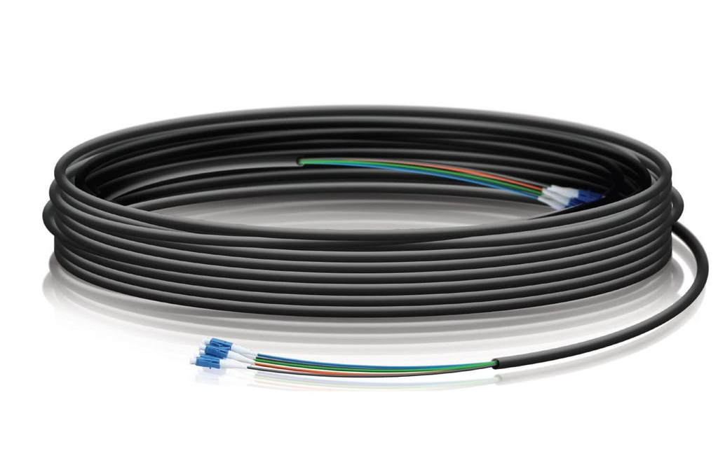 Ubiquiti Câble patch à fibre optique 6x Singlemode LC – LC, OS2, Duplex, 30 m