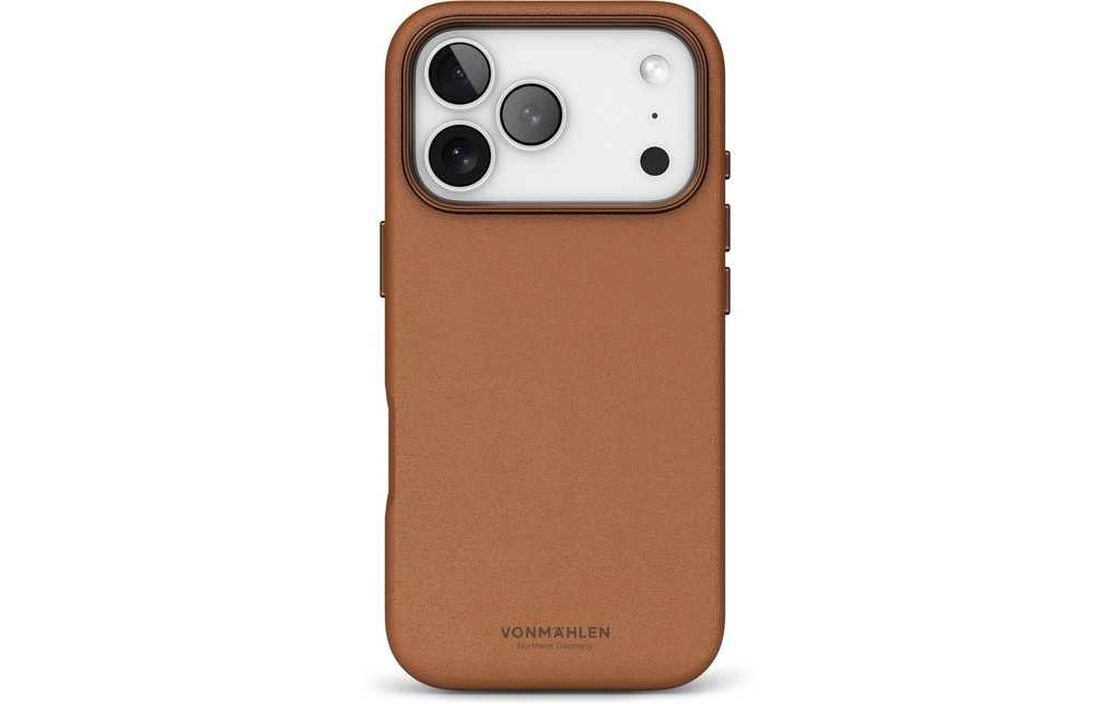 Vonmählen Coque arrière Like Leather iPhone 17 Pro Black