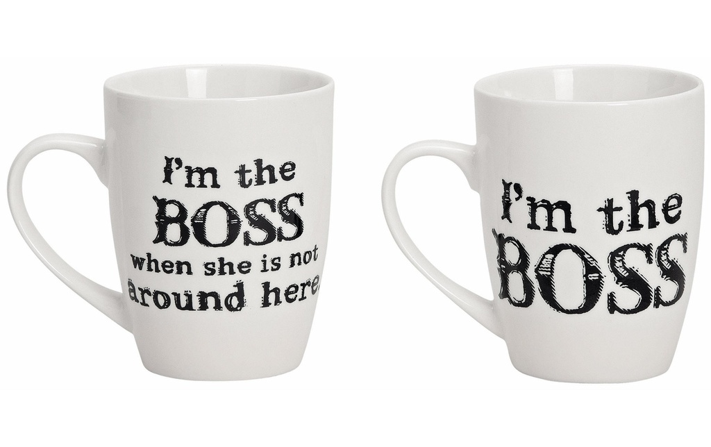 G. Wurm Tasse à café Boss 250 ml, 1 Pièce/s, Blanc