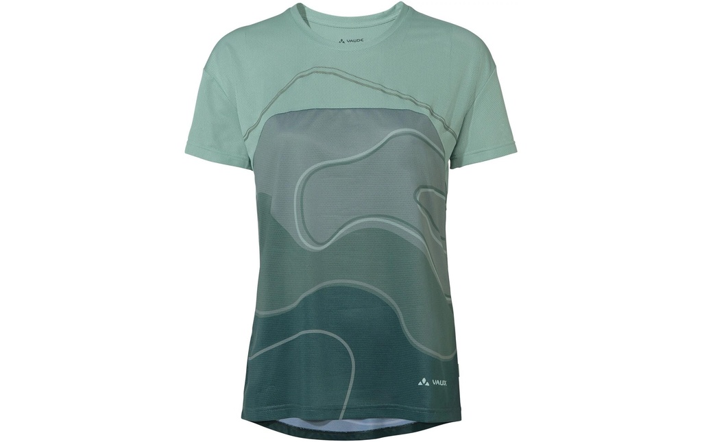 VAUDE Femmes T-Shirt Wo Moab VI deep pond Vert, Taille 36