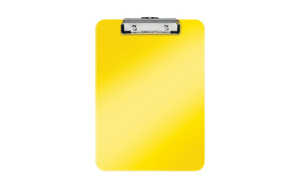 [123397016] LEITZ Plaque à pince WOW A4 PS jaune