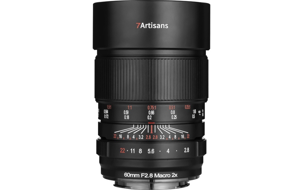 7Artisans Longueur focale fixe 60mm F/2.8 Macro – Sony E-Mount