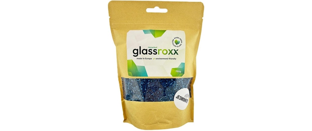 Jesmonite Glass Roxx 750g, bleu royal