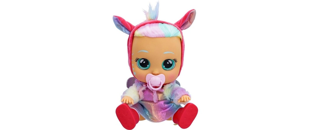 IMC Toys Poupée Cry Babies Dressy Fantasy Hannah 30 cm