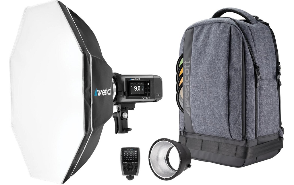 Westcott Flash Kit sac à dos FJ400 II Strobe 1-Light