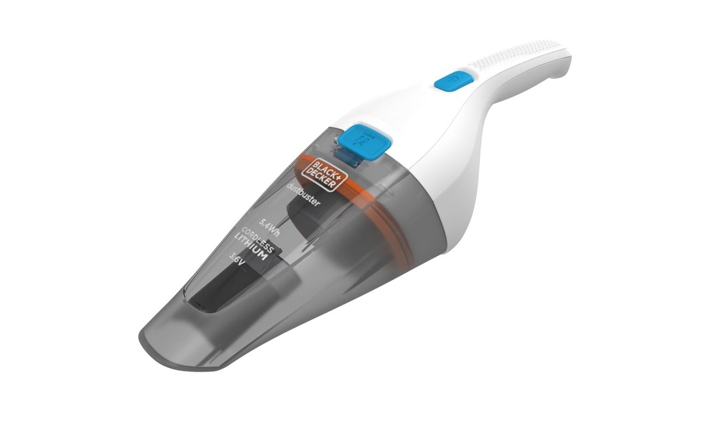 BLACK+DECKER Aspirateur à main sans fil Dustbuster NVC115JL Gris/Blanc