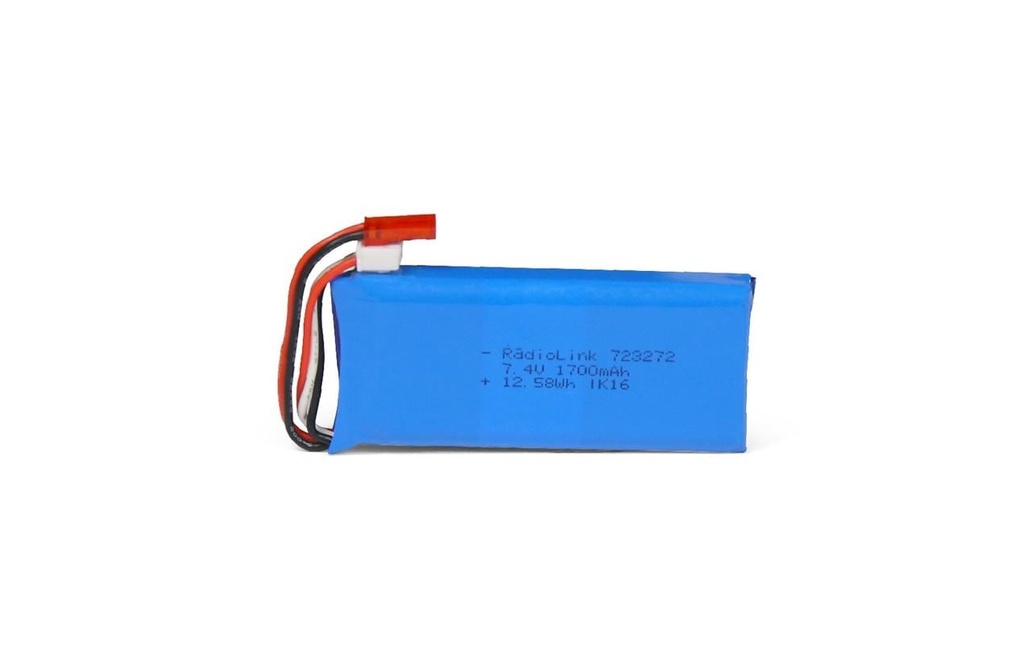 RadioLink Batterie RC LiPo 1700 mAh 7.4 V pour RC4GS-V3 & RC8X