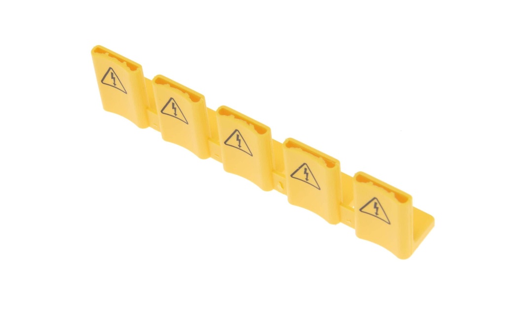 Hager Protection contre les contacts accidentels Couvercle pour rail en peigne