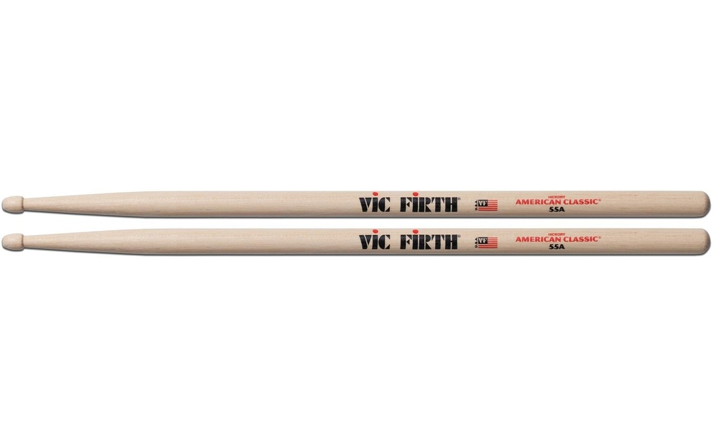 Vic Firth Baguettes de batterie 55A – 1 Paire/s