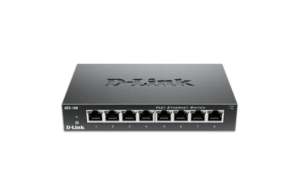 D-Link Switch DES-108 8 ports