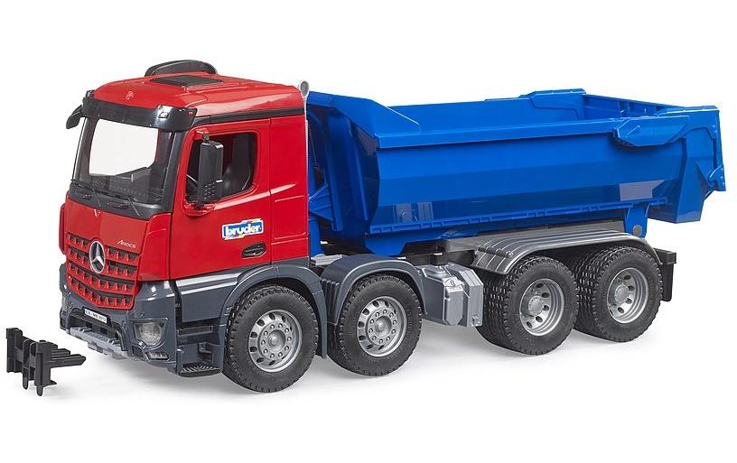 Bruder Spielwaren MB Arocs Halfpipe Kipp LKW
