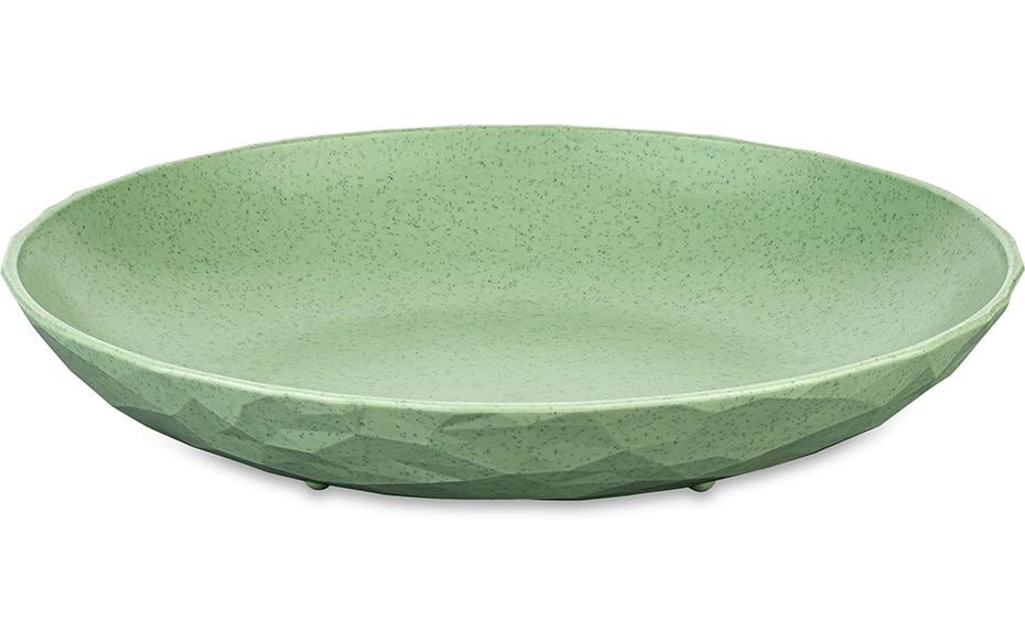Koziol Assiette de soupe et de pâtes Club Ø 22 cm, 1 Pièce/s,  Leaf Green