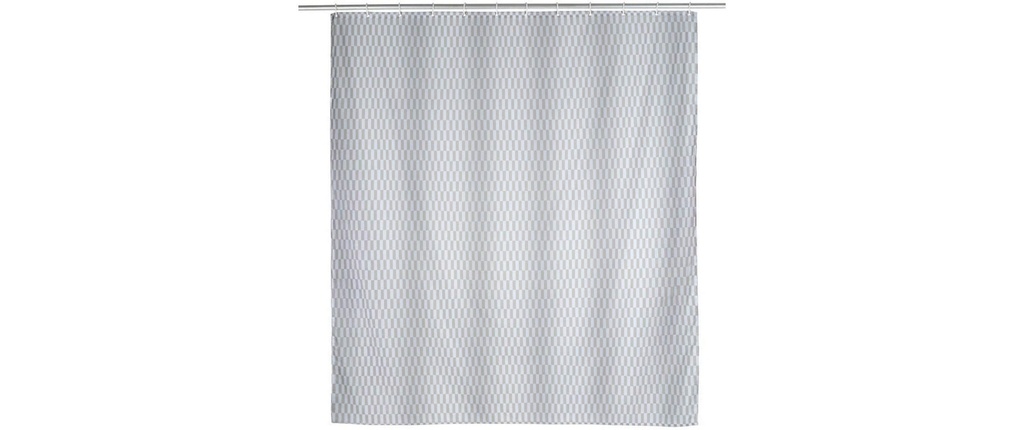 Wenko Rideau de douche Arta 180 x 200 cm, Gris