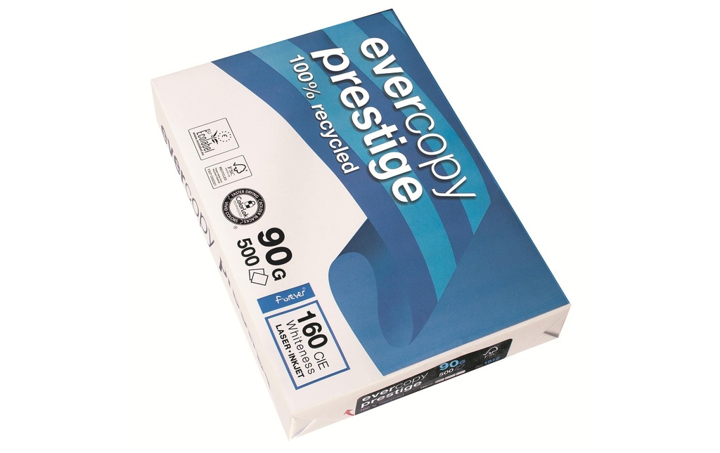 Evercopy Papier pour photocopie Prestige A3, Extra-blanc, 90 g/m²,2500 Blatt