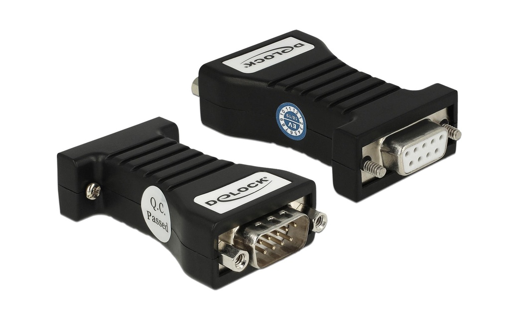 Delock Adaptateur Isolateur DB9 Prise RS232 - Fiche RS232