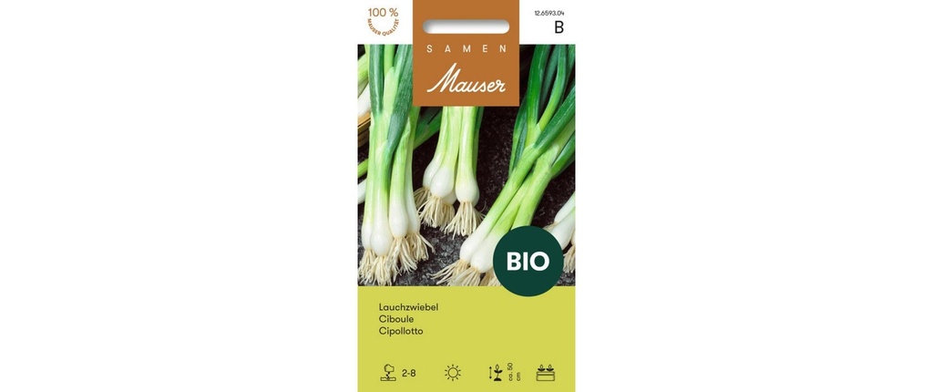 Samen Mauser Semence Oignon poireau BIO