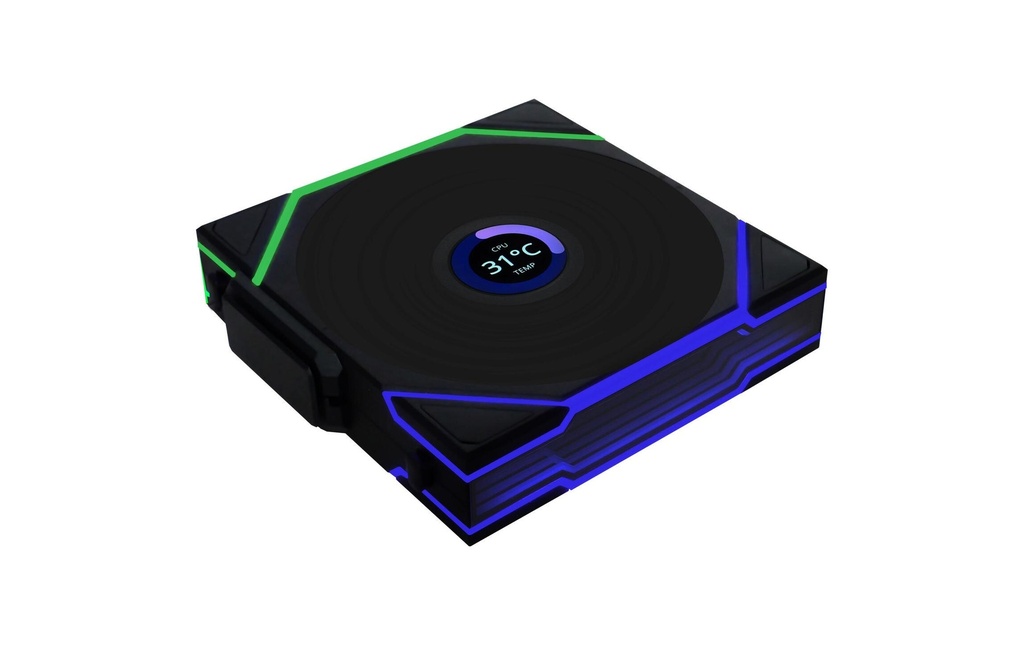 Lian Li Ventilateur PC Uni Fan TL Wireless LCD PWM noir