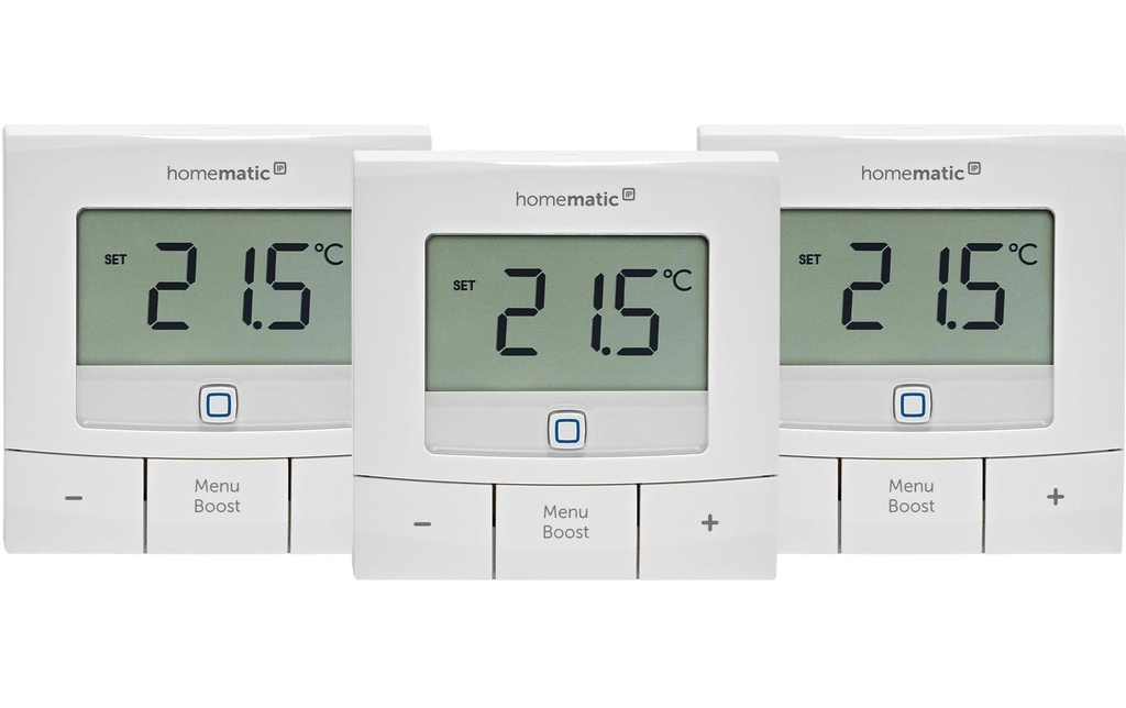 Homematic IP Smart Home 3 x thermostat mural