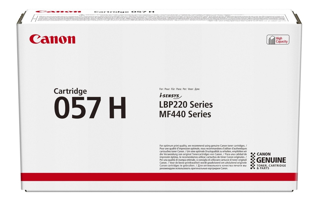 Canon Toner 057H / 3010C002 noir