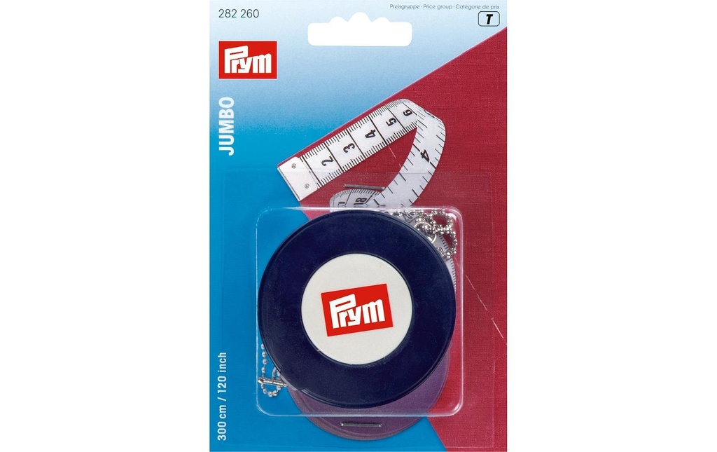 Prym Mètre ruban Jumbo 300 cm 1 Pièce/s