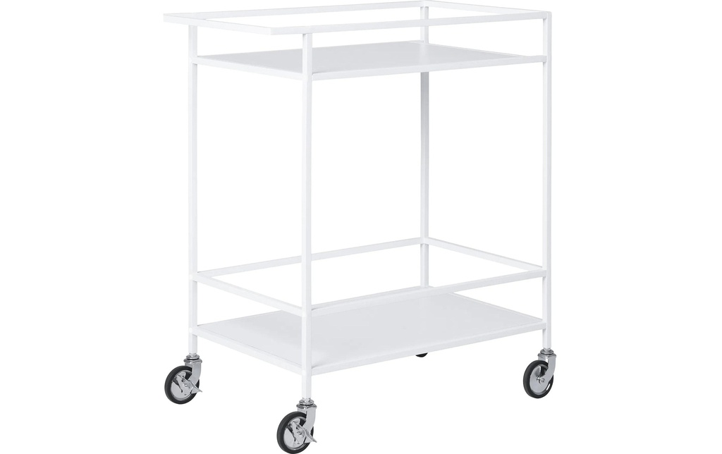 House Nordic Chariot de service Vita 79 x 68 cm, Blanc