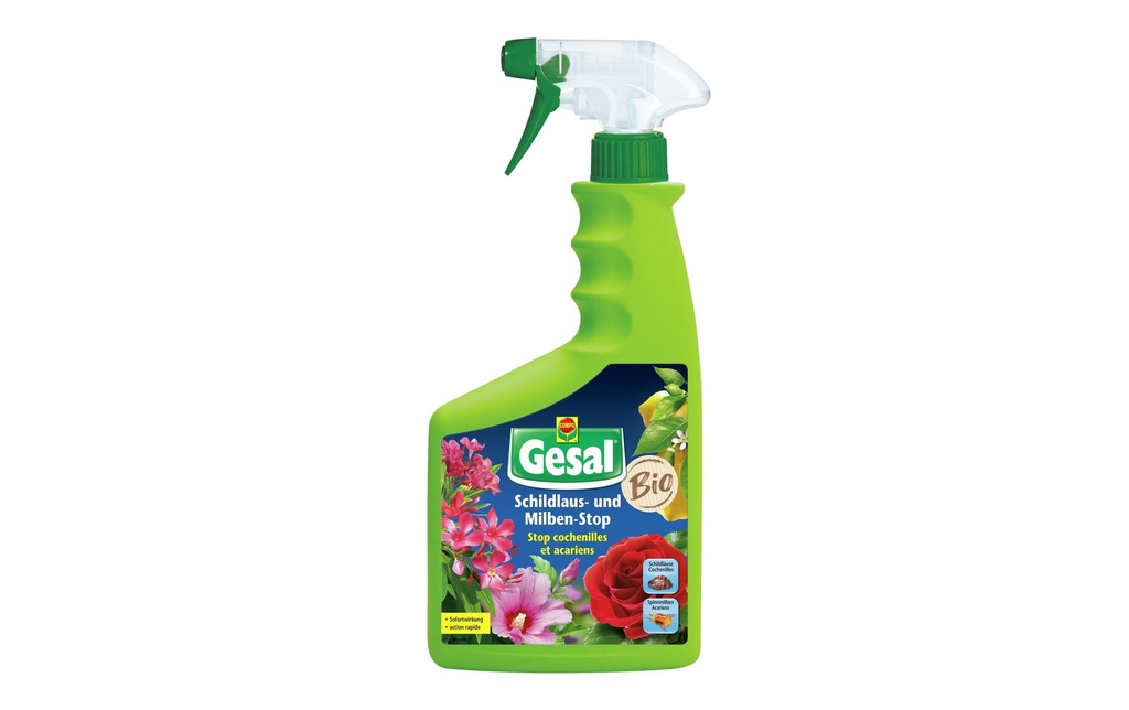 Gesal Protection des plantes Stop aux cochenilles et aux acariens 750 ml