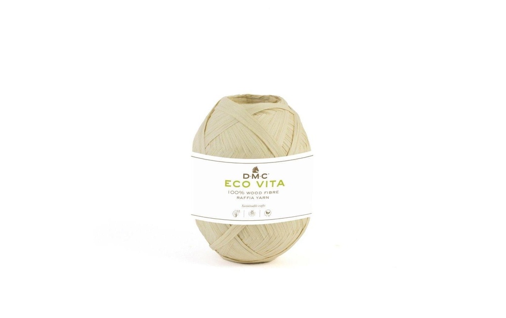 DMC Fil Eco Vita Raffia 50 g, Nature