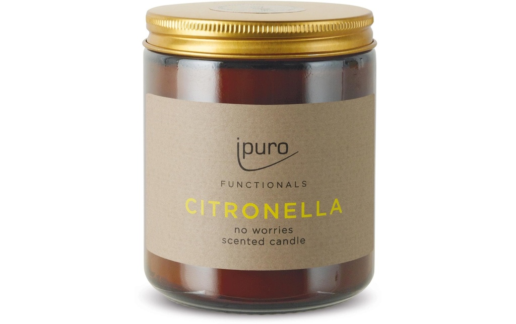 ipuro Bougie parfumée Citronnelle 200 g