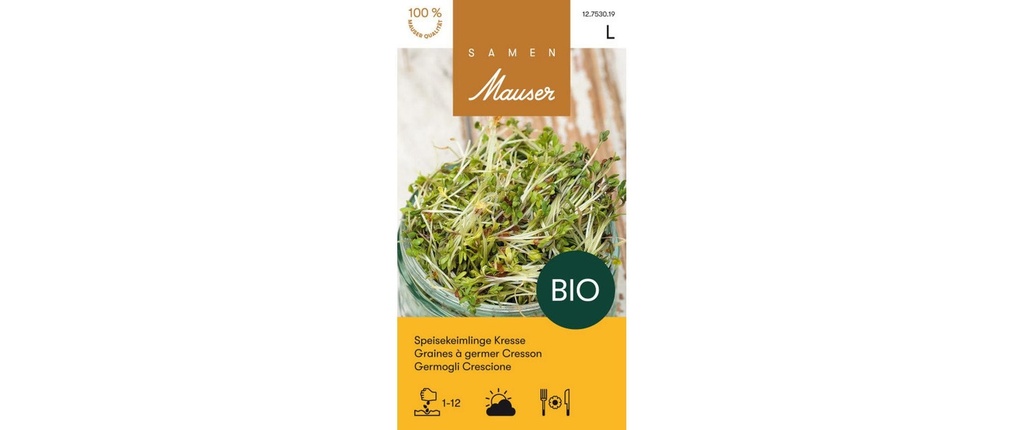 Samen Mauser Germes de cresson 200 g
