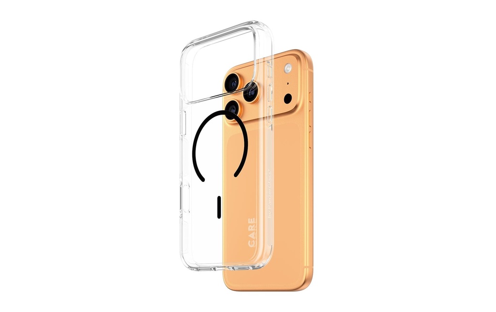 CARE Flagship Case Urban Combat iPhone 17 Pro Max Transp./Black