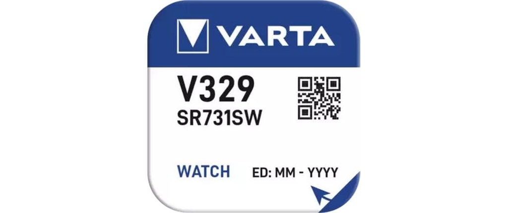 Varta Pile bouton V329 , 10 Pièce/s